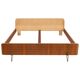 Vintage design double bed, 50s 60s