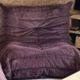 “Togo” set: 3-seater sofa and armchair by Michel Ducaroy for Ligne Roset