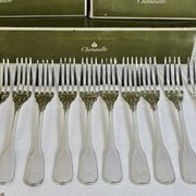 87-piece household cutlery set from Christofle, Versailles model, in metal.