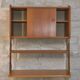 Ergo wall shelf in teak, Vintage Scandinavian 1960s