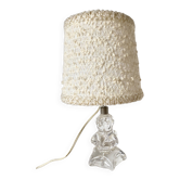 Lampe en cristal style Daum, années 50