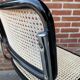 Ensemble de 4 chaises vintage modèle Cesca B32 en noir et chrome