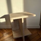 Travertine table