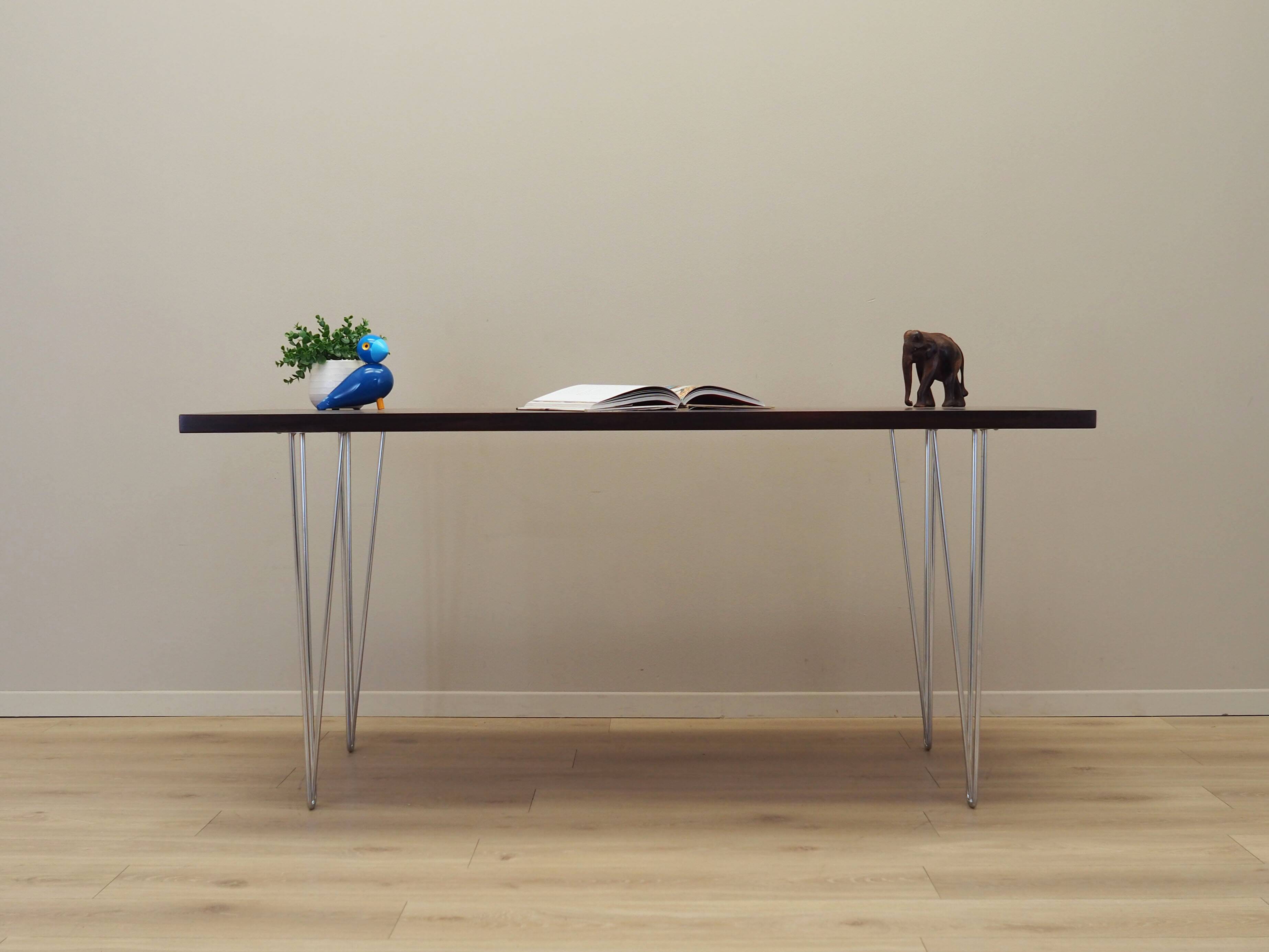 Rosewood desk, Danish design, 1970s, manufacture: CADO