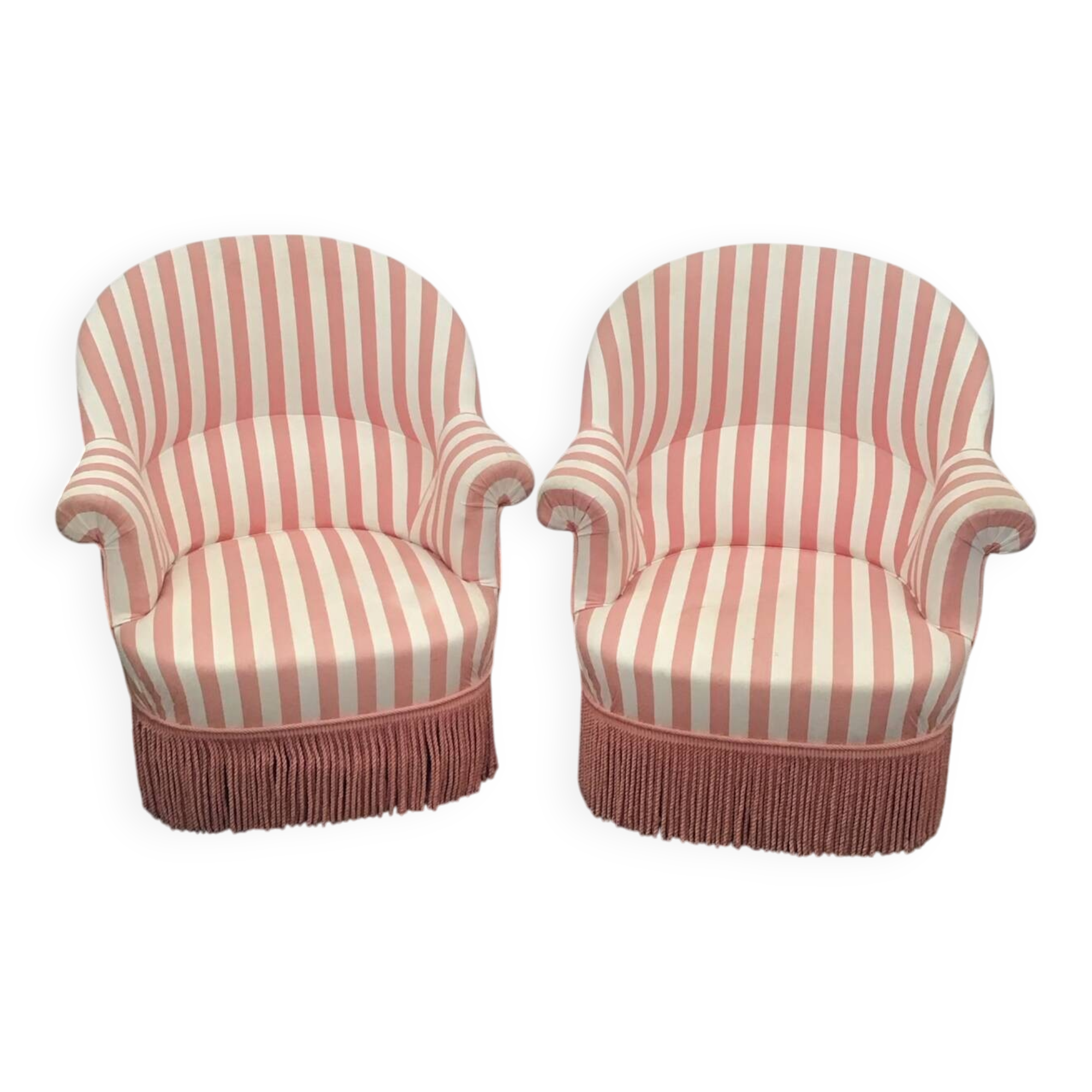 2 toad armchairs