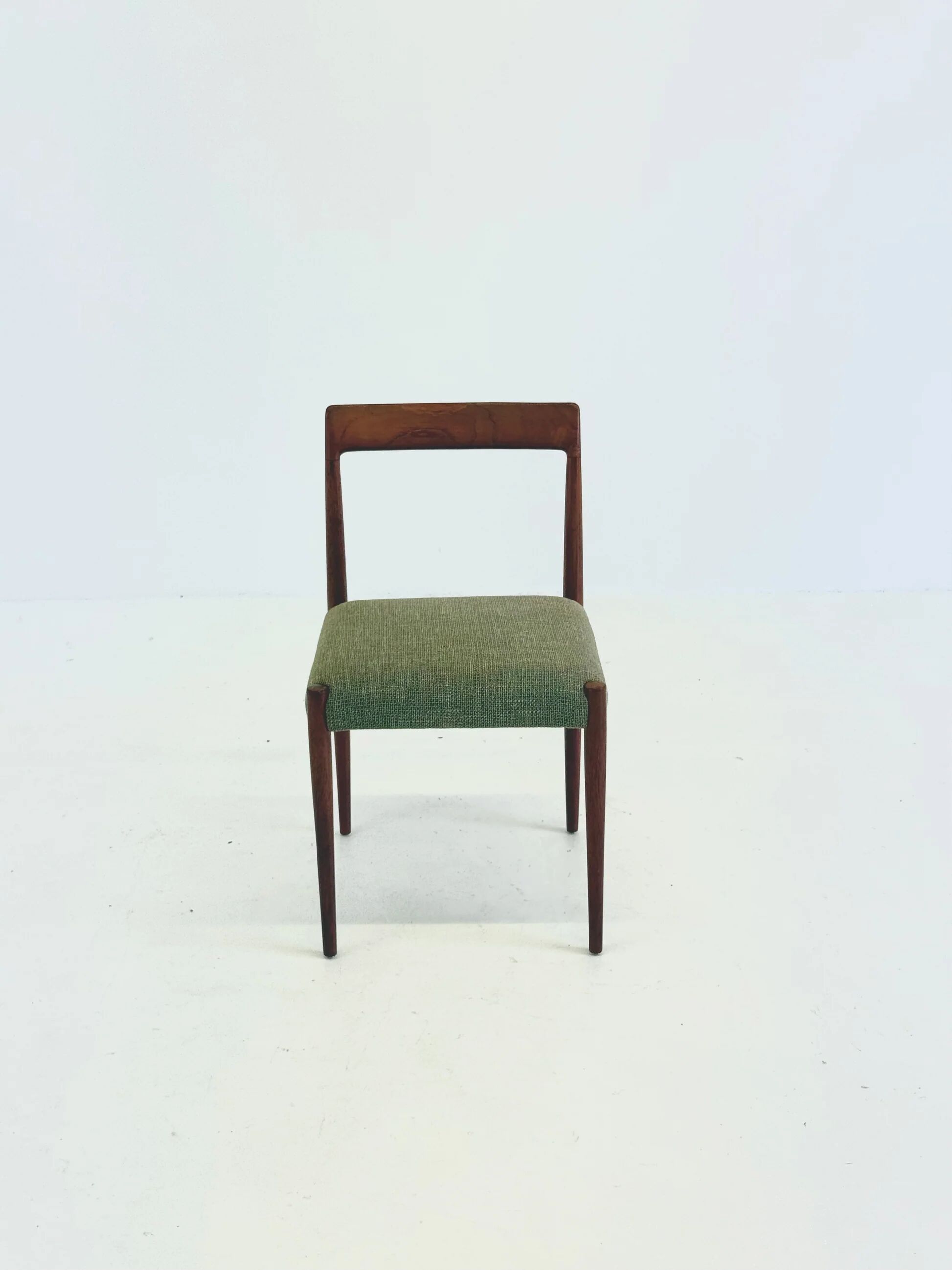 Vintage Lübke dining chair in teak wood