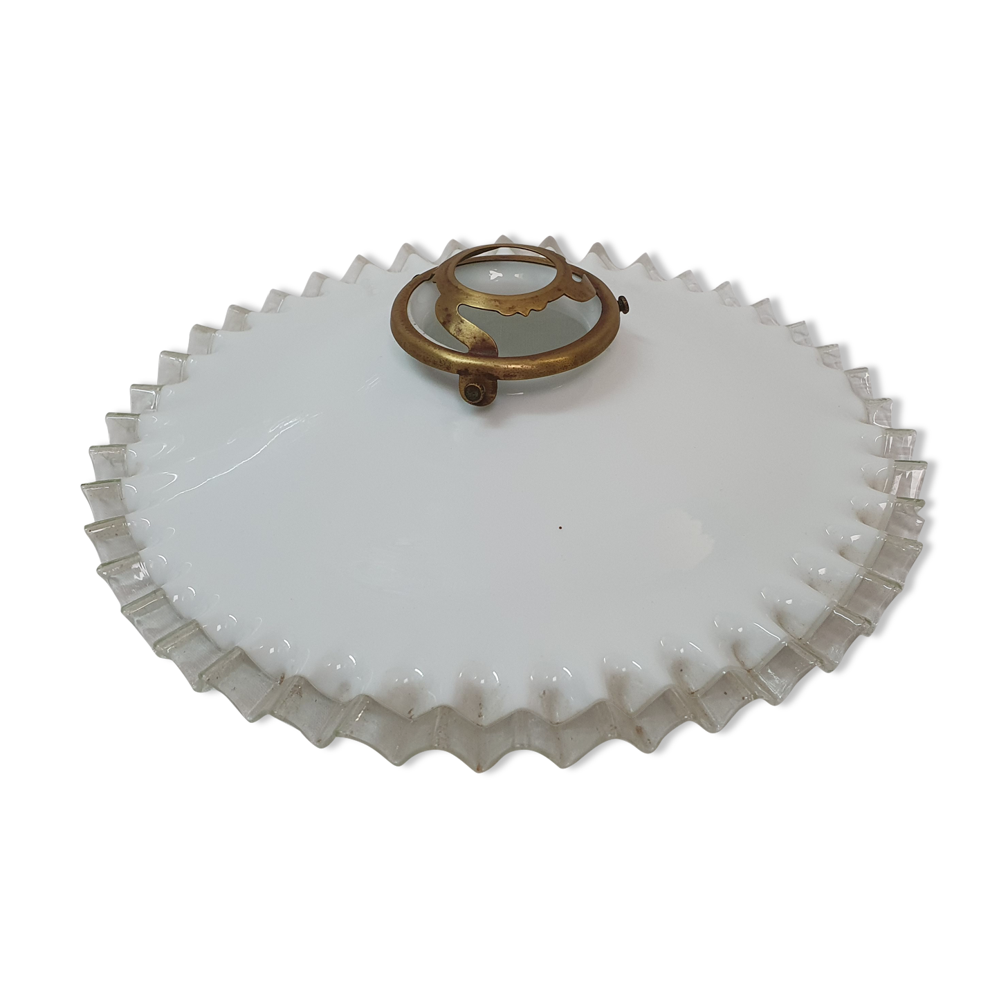 Opaline suspension white lace