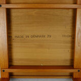 Table basse teck triot Danemark années 1970