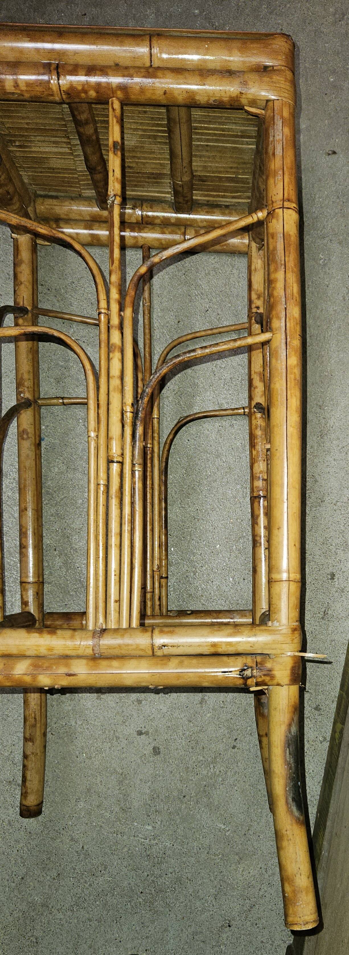 High square vintage bamboo harness