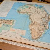 Printed in 1879, map of Africa.