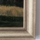 Vintage Original Landscape Oil Painting: Rowboat Nature Art