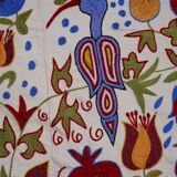 Hand-knotted rug, vintage Turkish rug 109x184 cm