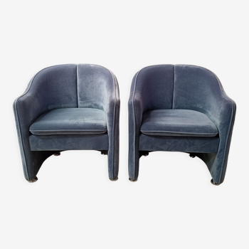 Pair of Italian design armchair
