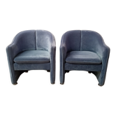 Pair of Italian design armchair