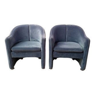 Pair of Italian design armchair