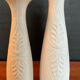 Pair of Op Art vases KPM Germany porcelain from the 1960s.