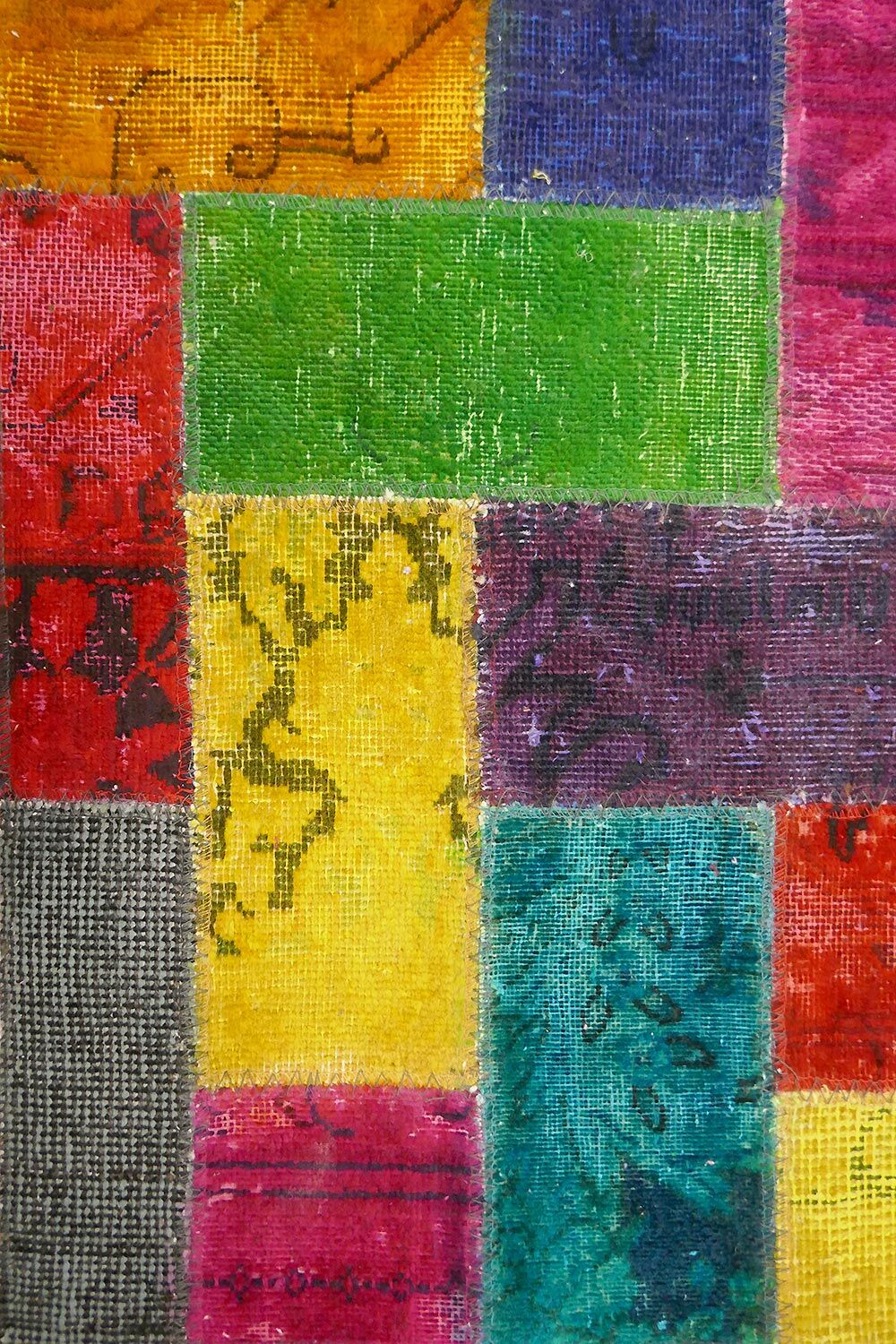 Oriental carpet "Patchwork" fine