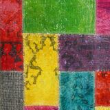 Tapis d'Orient "Patchwork" fin