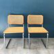 Paire de chaises B32 Marcel Breuer édition Gavina