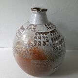 Vase en grès émaillé de Joël Baudouin années 60