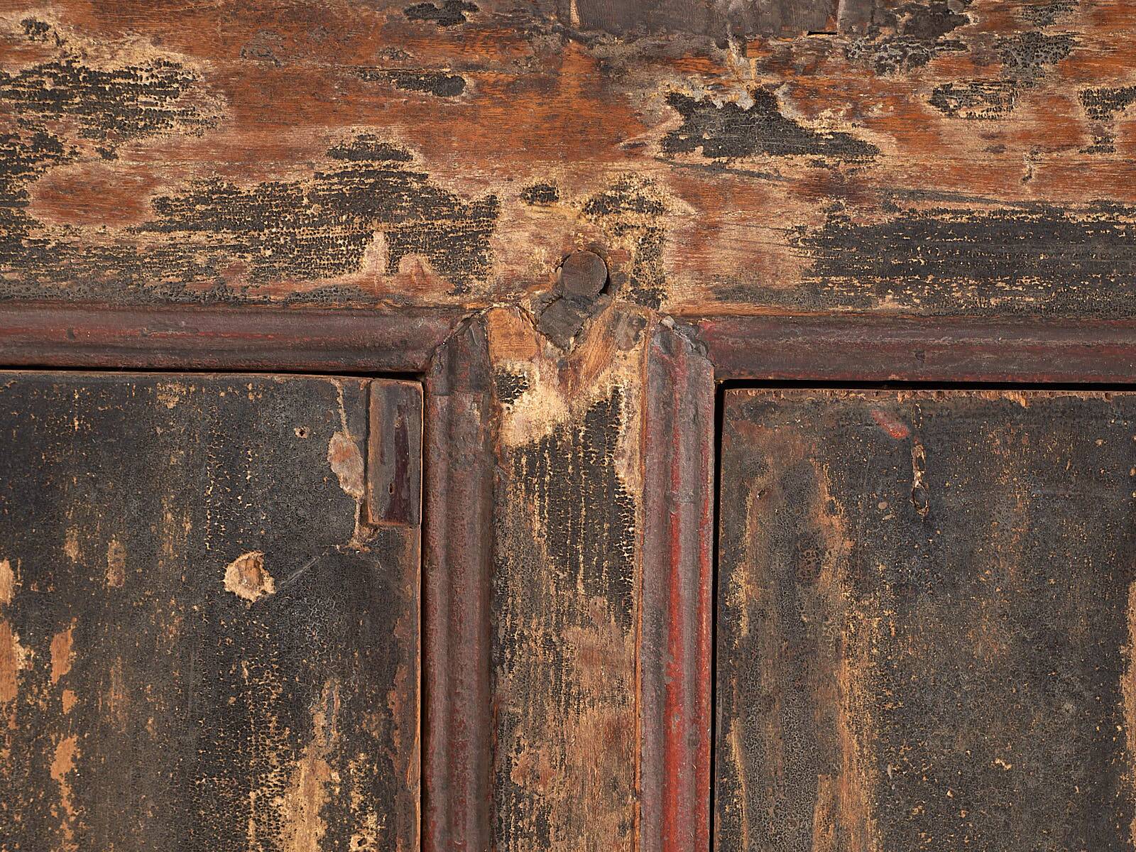 Antique wabi sabi style sideboard (c.1900) #24