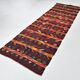 Rug For Hallway Orange Kilim Runner Rug, 119x371Cm