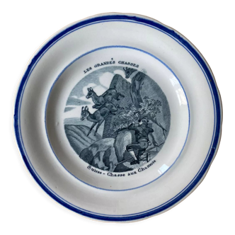 Gien plate the great hunts