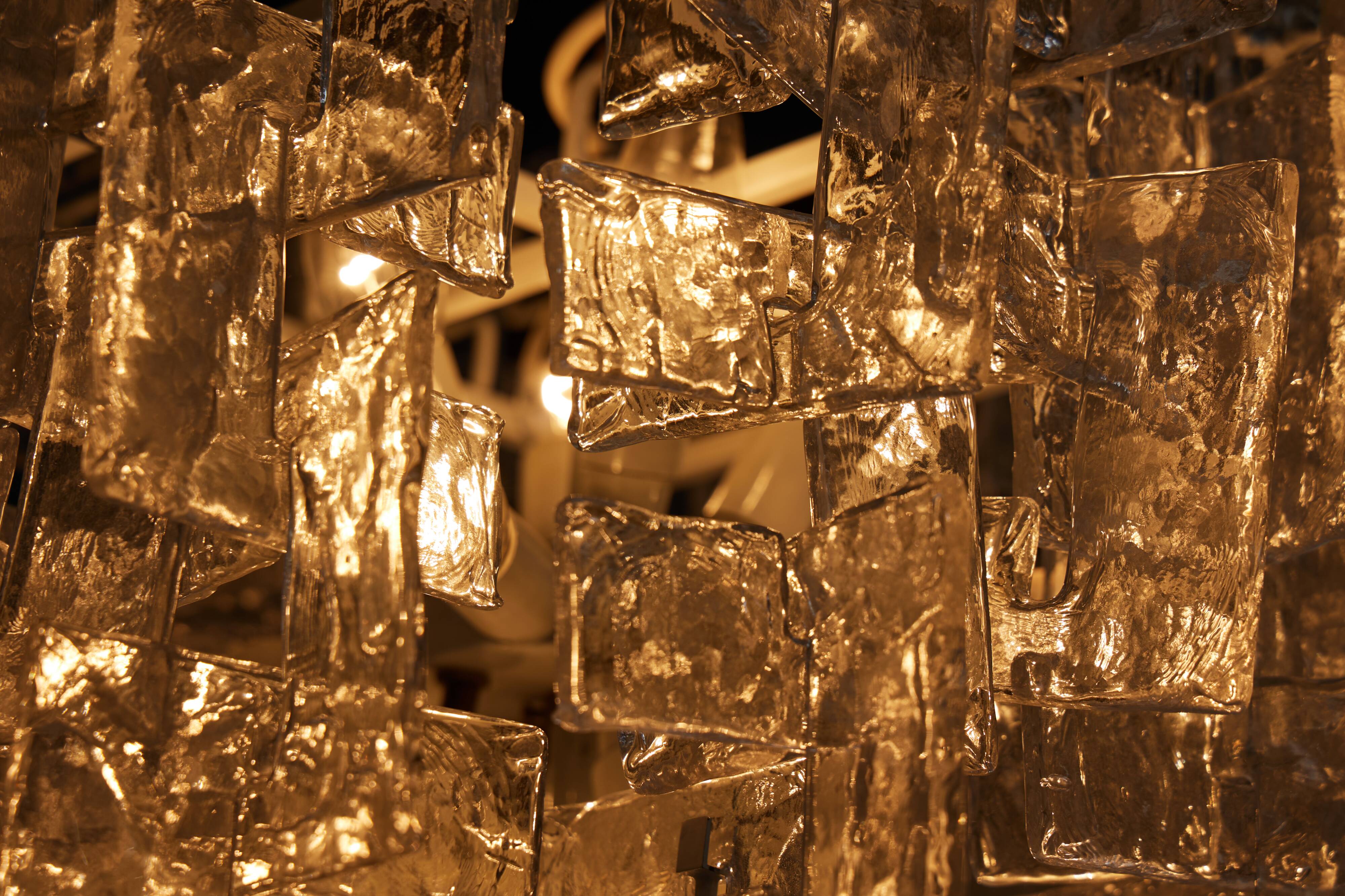 Large Chandelier by Carlo Nason for Mazzega, Italy, 1960s