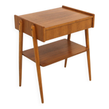 Scandinavian teak bedside table, AB Carlströms, Sweden, 1960