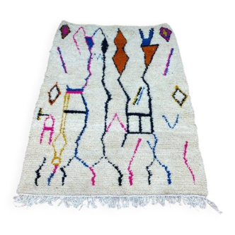 Colorful Moroccan wool rug 150/250cm