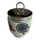 Egg coddler porcelaine anglaise Royal Worcester « Palmyra »