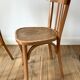 Duo of bistro chairs style Baumann vintage 40s-50s
