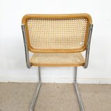 Cesca B32 chair by designer Marcel Breuer