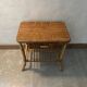 Rattan bedside table