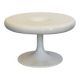 Table basse blanche Eero Aarnio Kanttarelli pour Asko