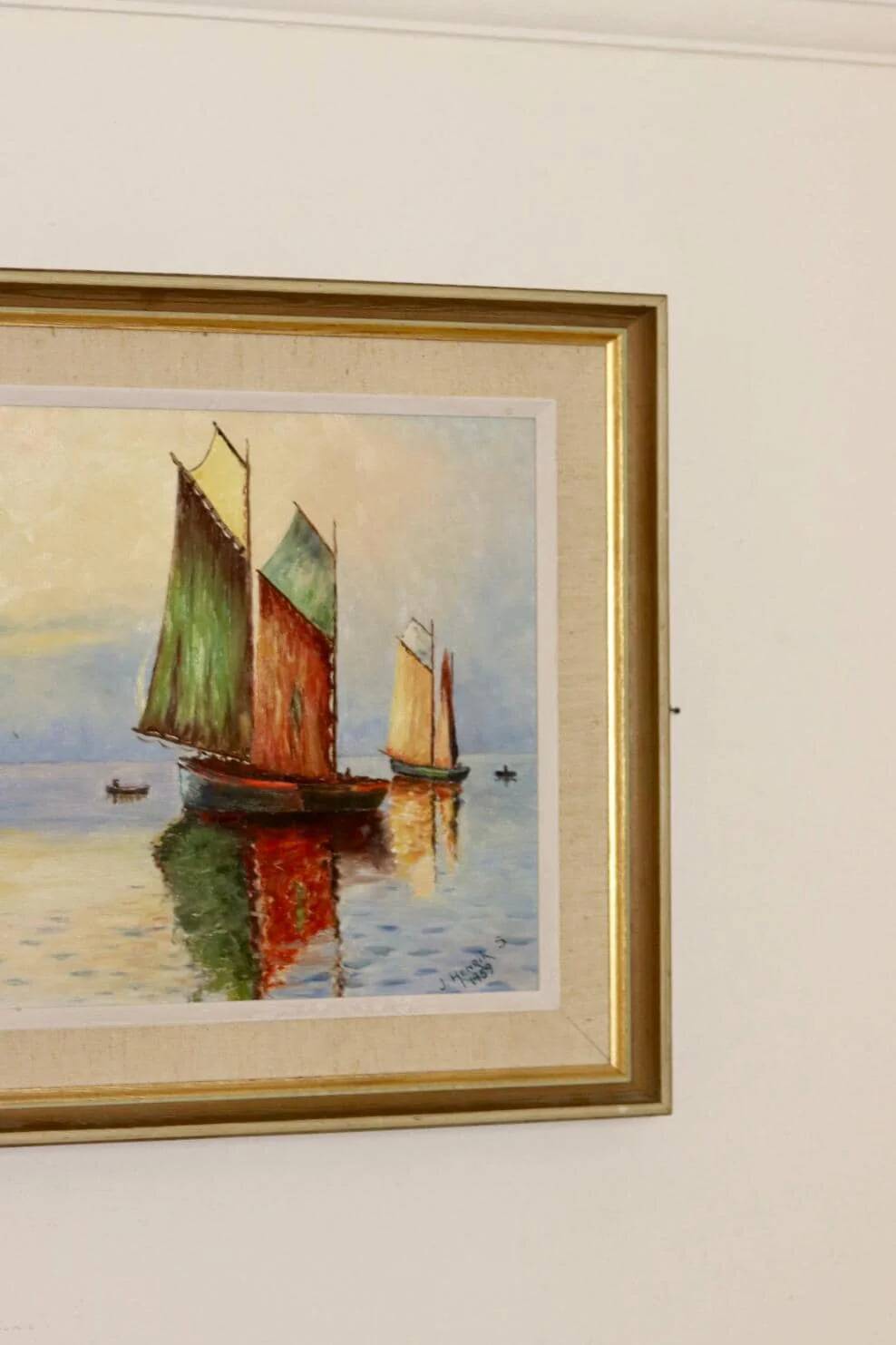 "Ships at Sea" by J. Henrik