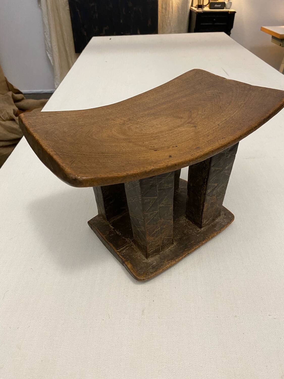 Antique African stool
