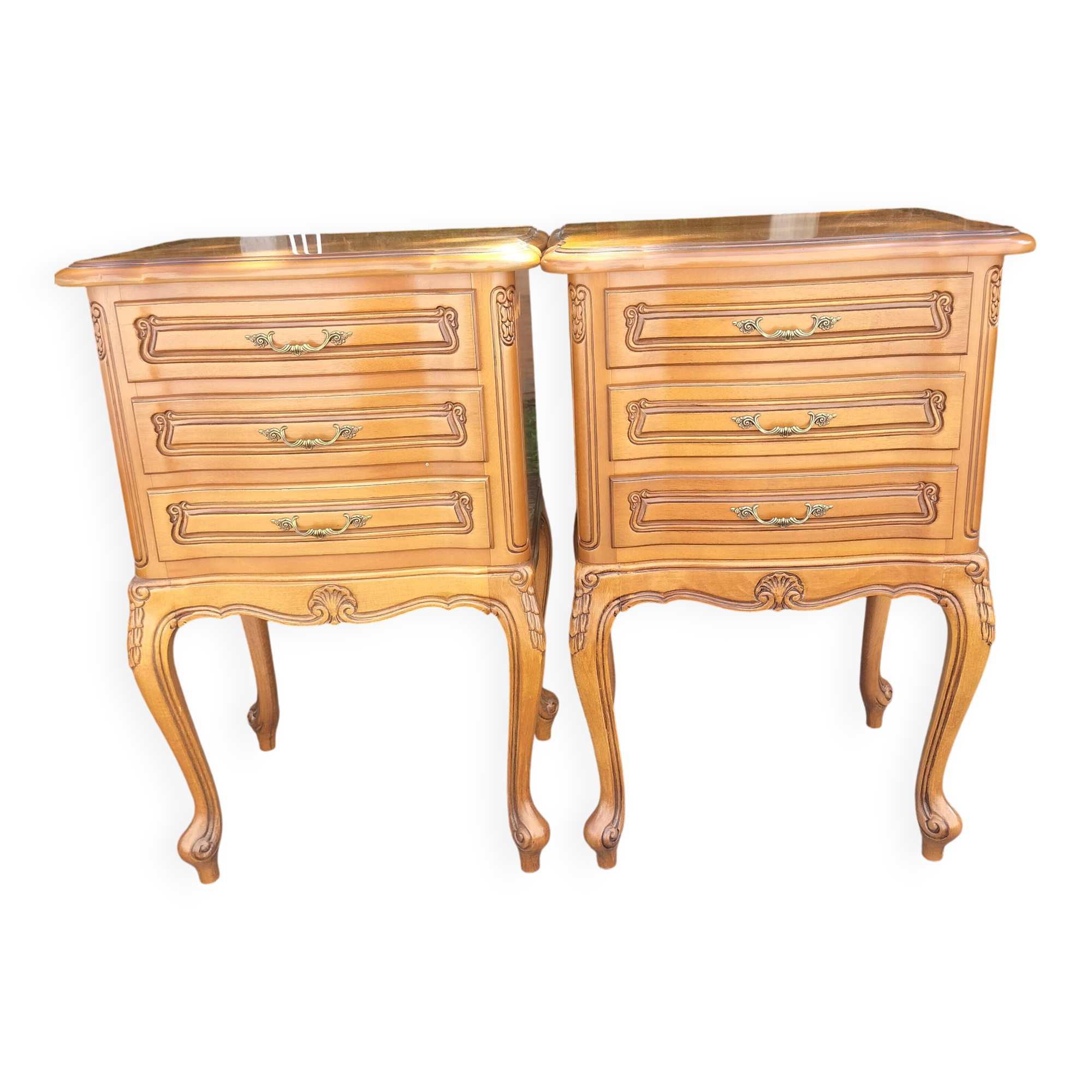 Set of 2 bedside tables