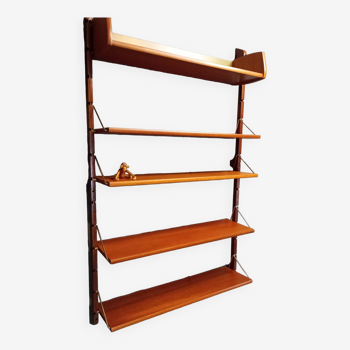 Ergo Teak Shelf, Vintage Scandinavian 1960s