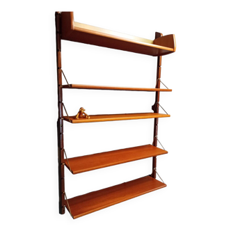 Ergo Teak Shelf, Vintage Scandinavian 1960s