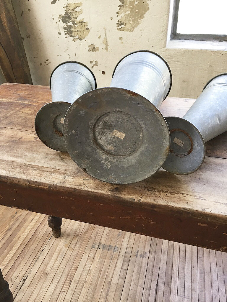 Series 3 vases florists zinc