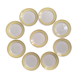 9 flat plates K-G Lunéville