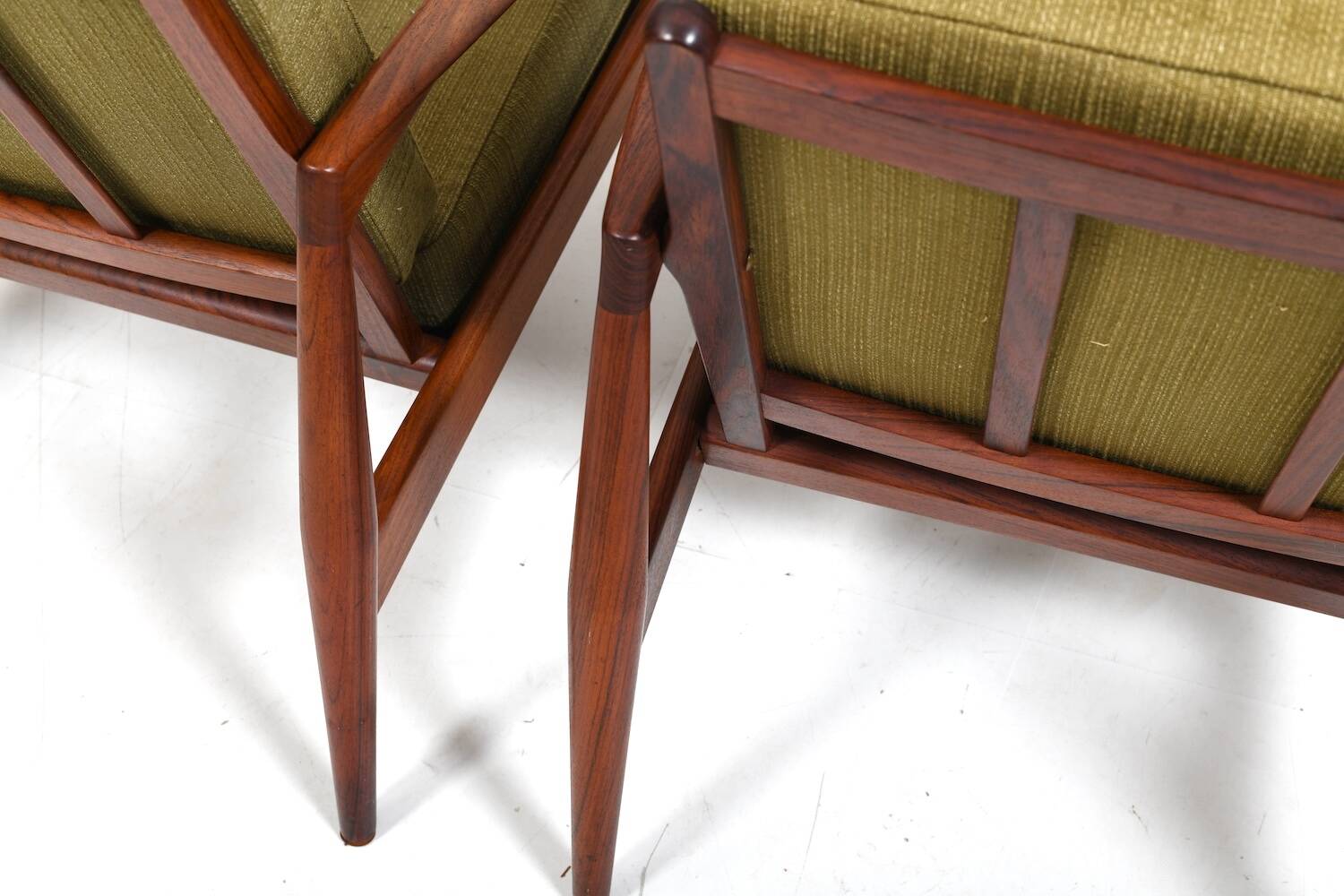 Pair of Kai Kristiansen 'Paper Knife' Easychairs 1960s