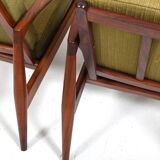 Pair of Kai Kristiansen 'Paper Knife' Easychairs 1960s