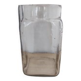 Vase, bocal ancien en verre soufflé