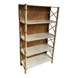 Rattan bookcase shelf