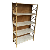Rattan bookcase shelf