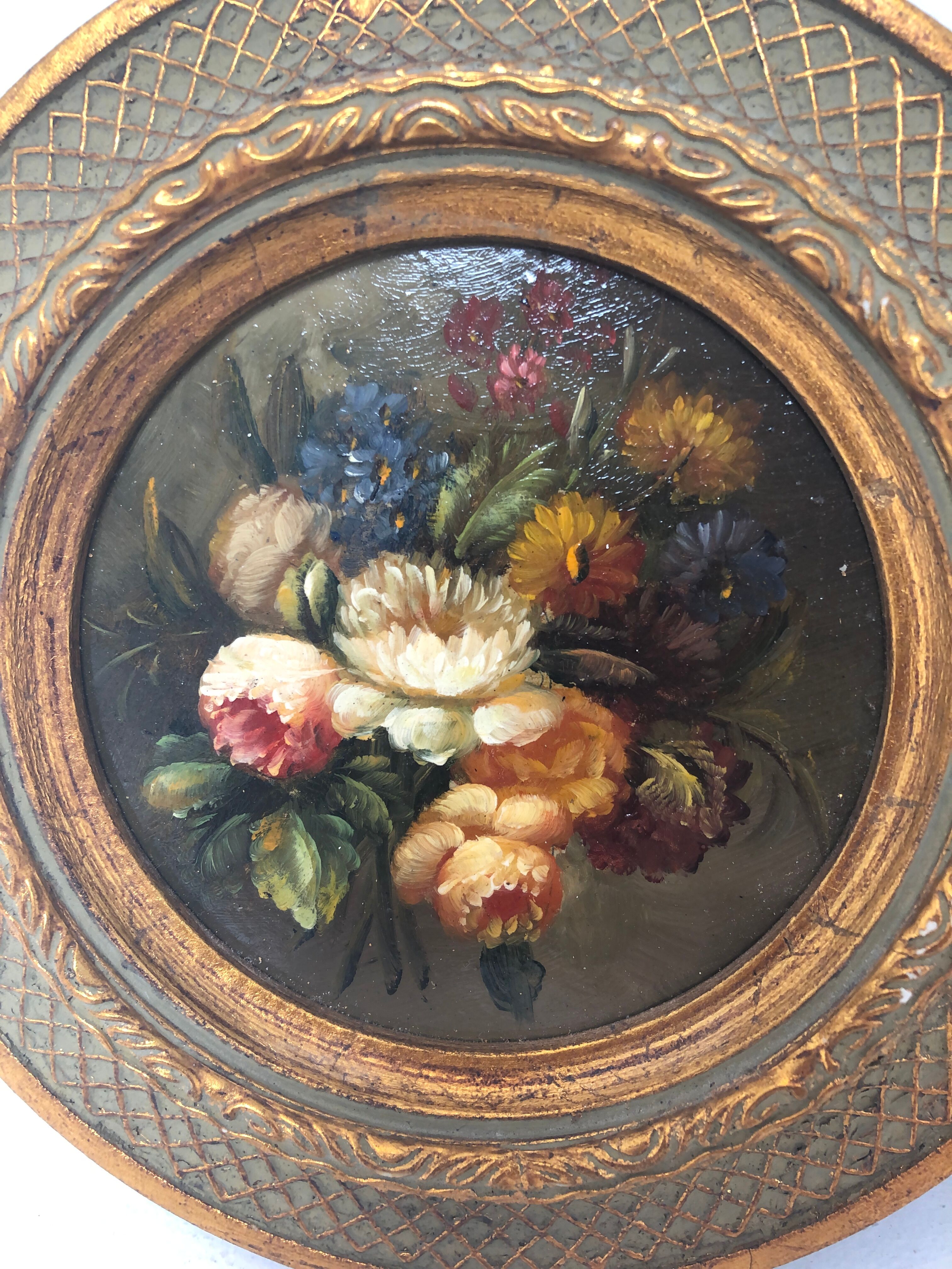 Still life duo with flowers, 1970