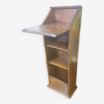 Solid wood lectern