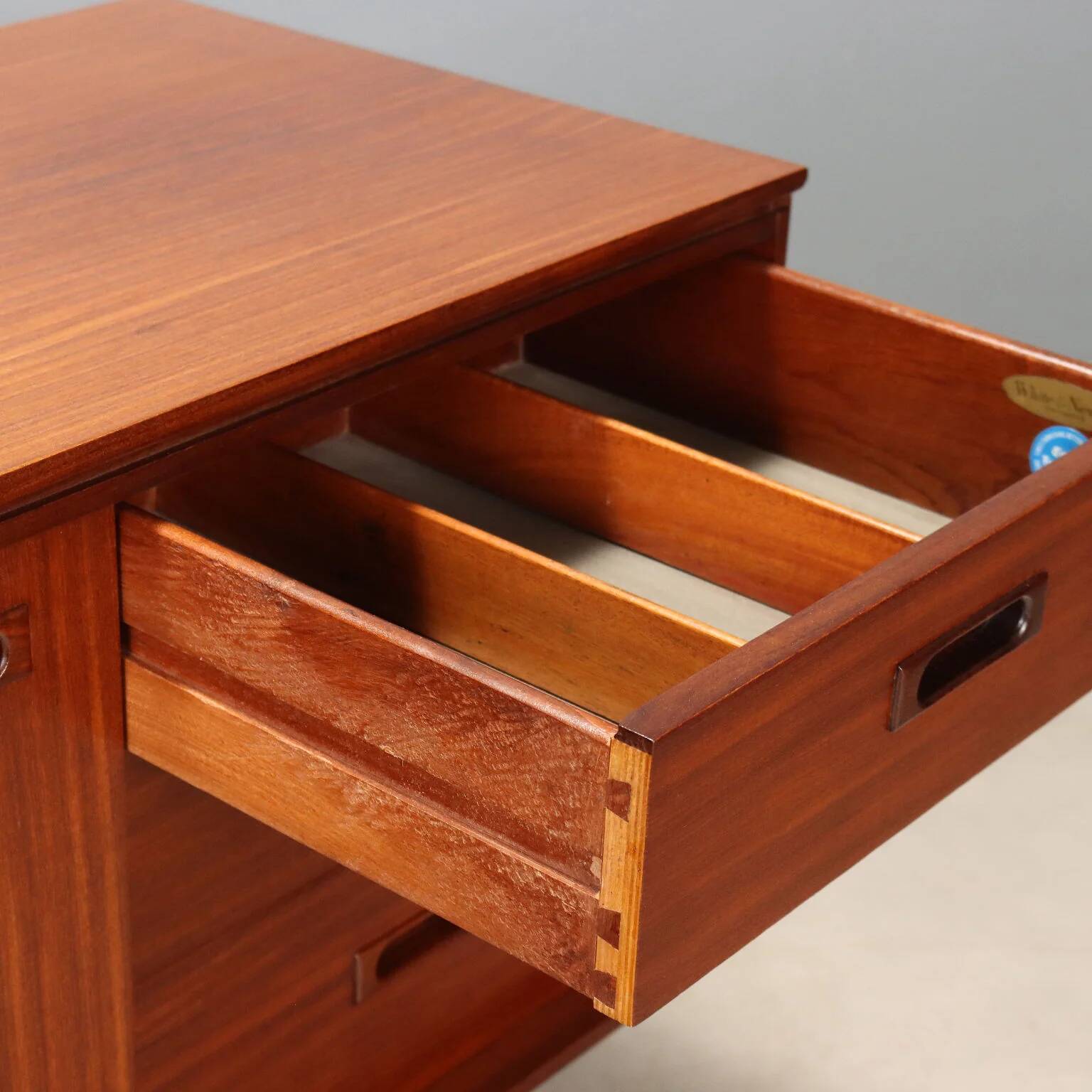 Vintage teak enfilade with drawers, United Kingdom, 1960s